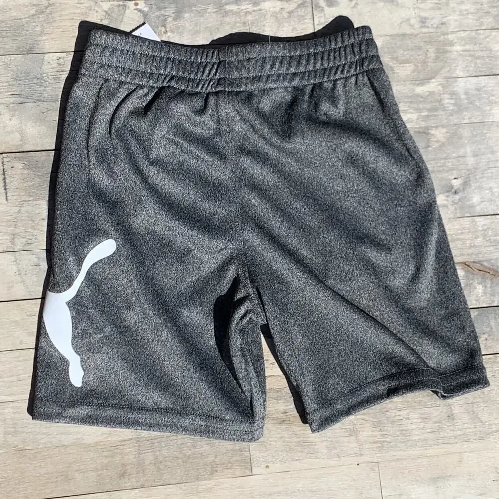 Puma Toddler Gray Logo Shorts Size 2T
